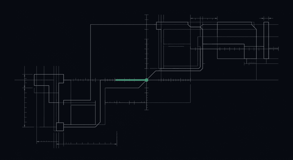 Context Engineering Blueprint Schematic for AI Systems on BUILT ON PROOF Dark Mode Engineering Diagram Showing Context Architecture vs Basic Prompts Technical AI Infrastructure